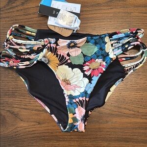O’neill Floral Top and Bikini Bottom